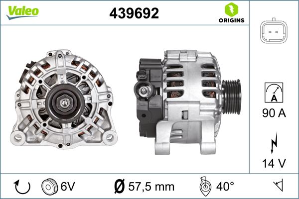 Alternator VALEO 439692
