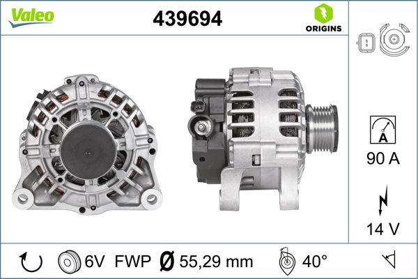 Alternator VALEO 439694