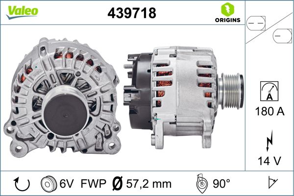 Alternator VALEO 439718