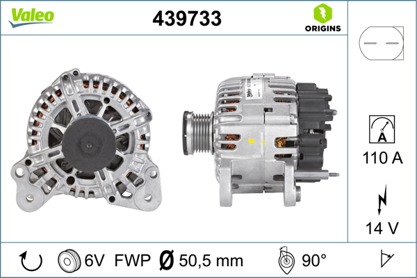 Alternator VALEO 439733