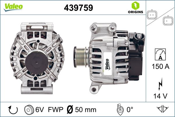 Alternator VALEO 439759