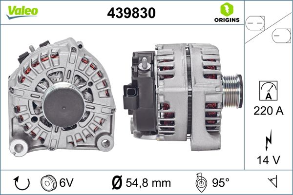 Alternator VALEO 439830