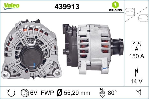 Alternator VALEO 439913