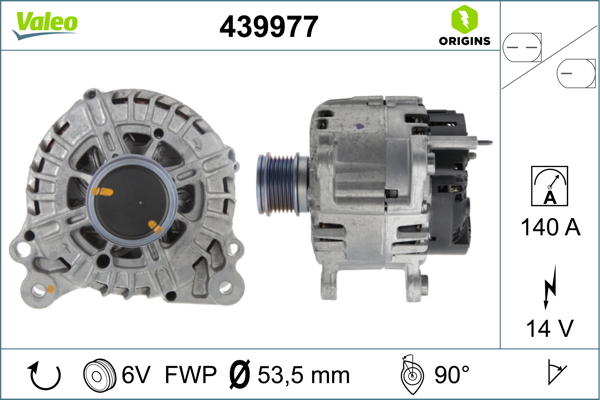 Alternator VALEO 439977