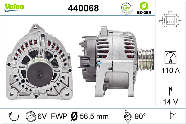 Alternator VALEO 440068