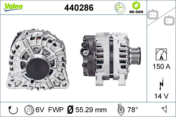 Alternator VALEO 440286
