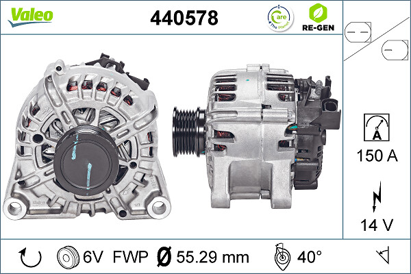 Alternator VALEO 440578