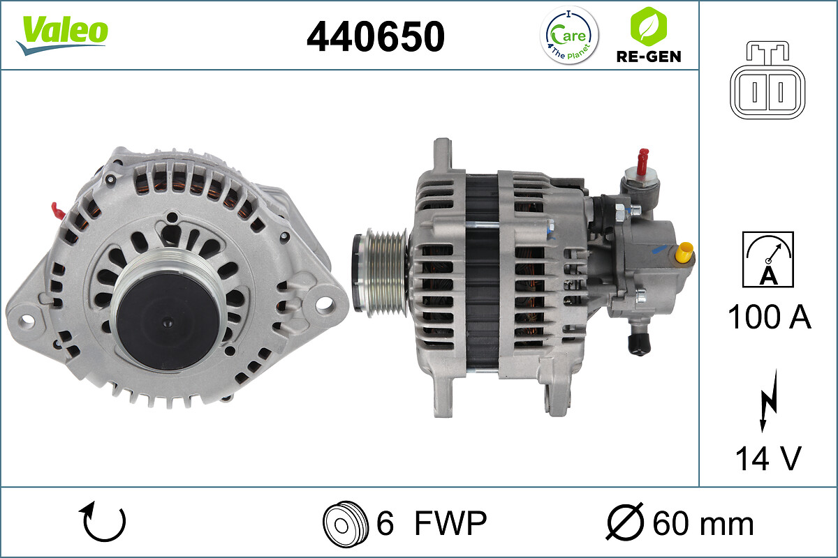 Alternator VALEO 440650