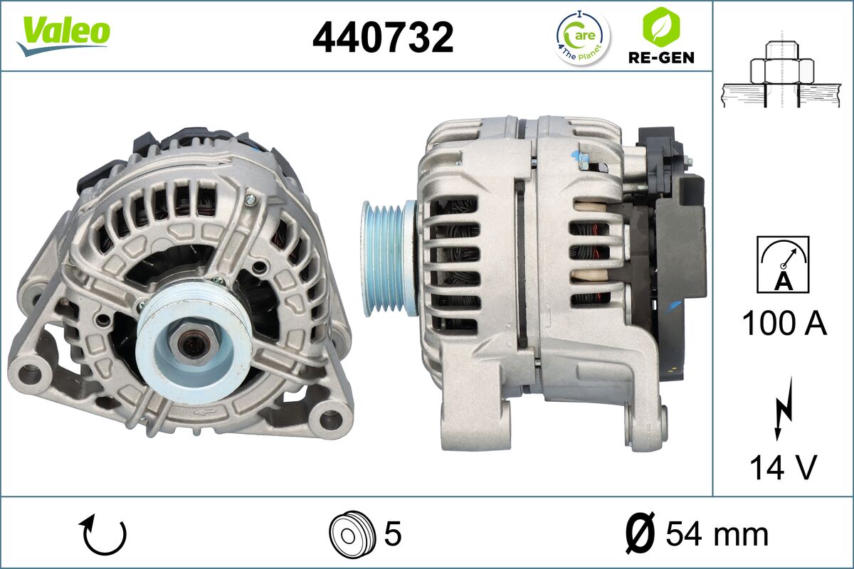 Alternator VALEO 440732