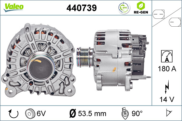Alternator VALEO 440739