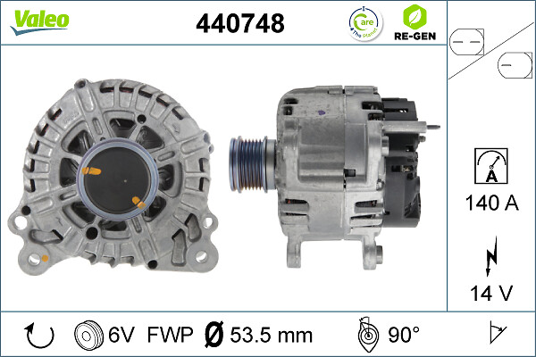 Alternator VALEO 440748