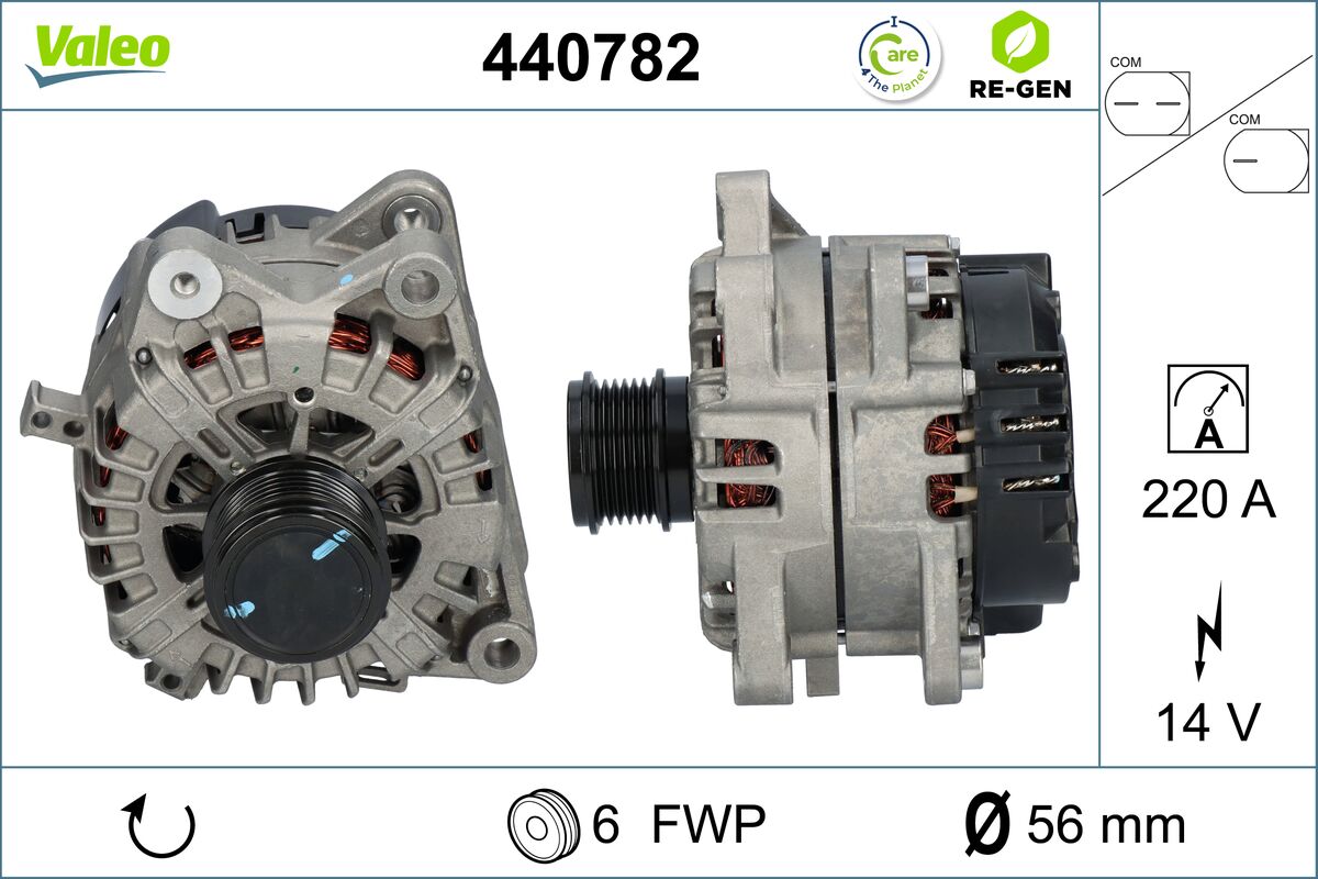 Alternator VALEO 440782