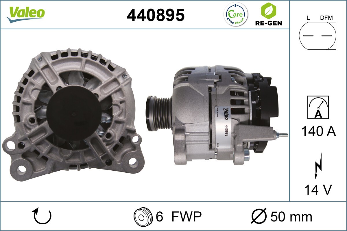 Alternator VALEO 440895