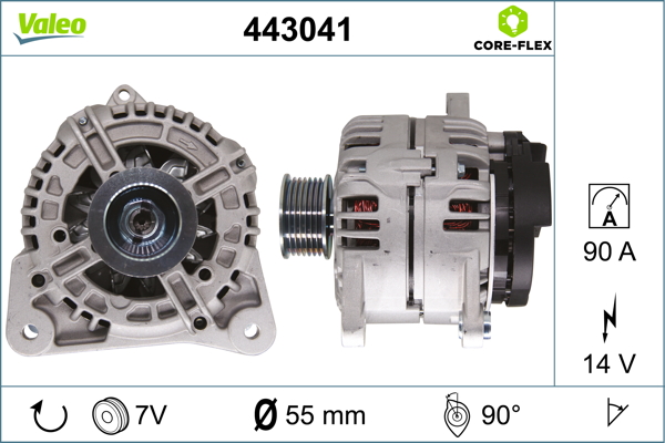 Alternator VALEO 443041