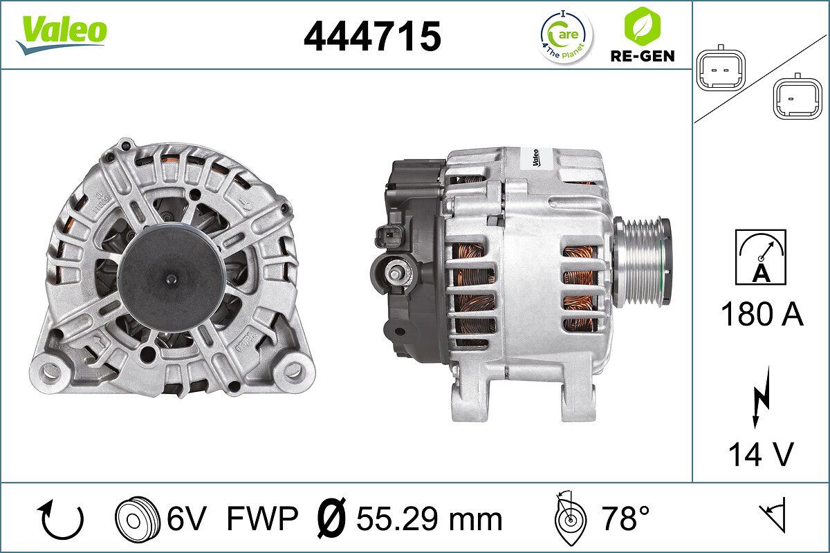 Alternator VALEO 444715