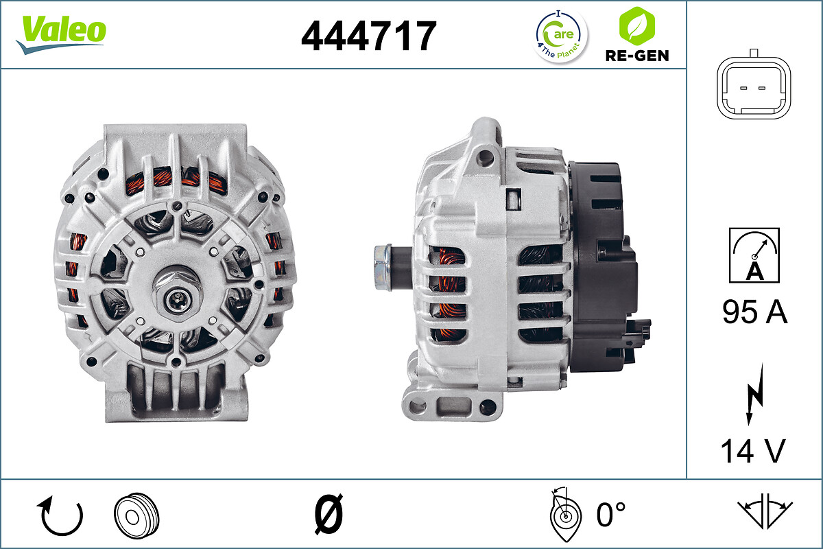 Alternator VALEO 444717
