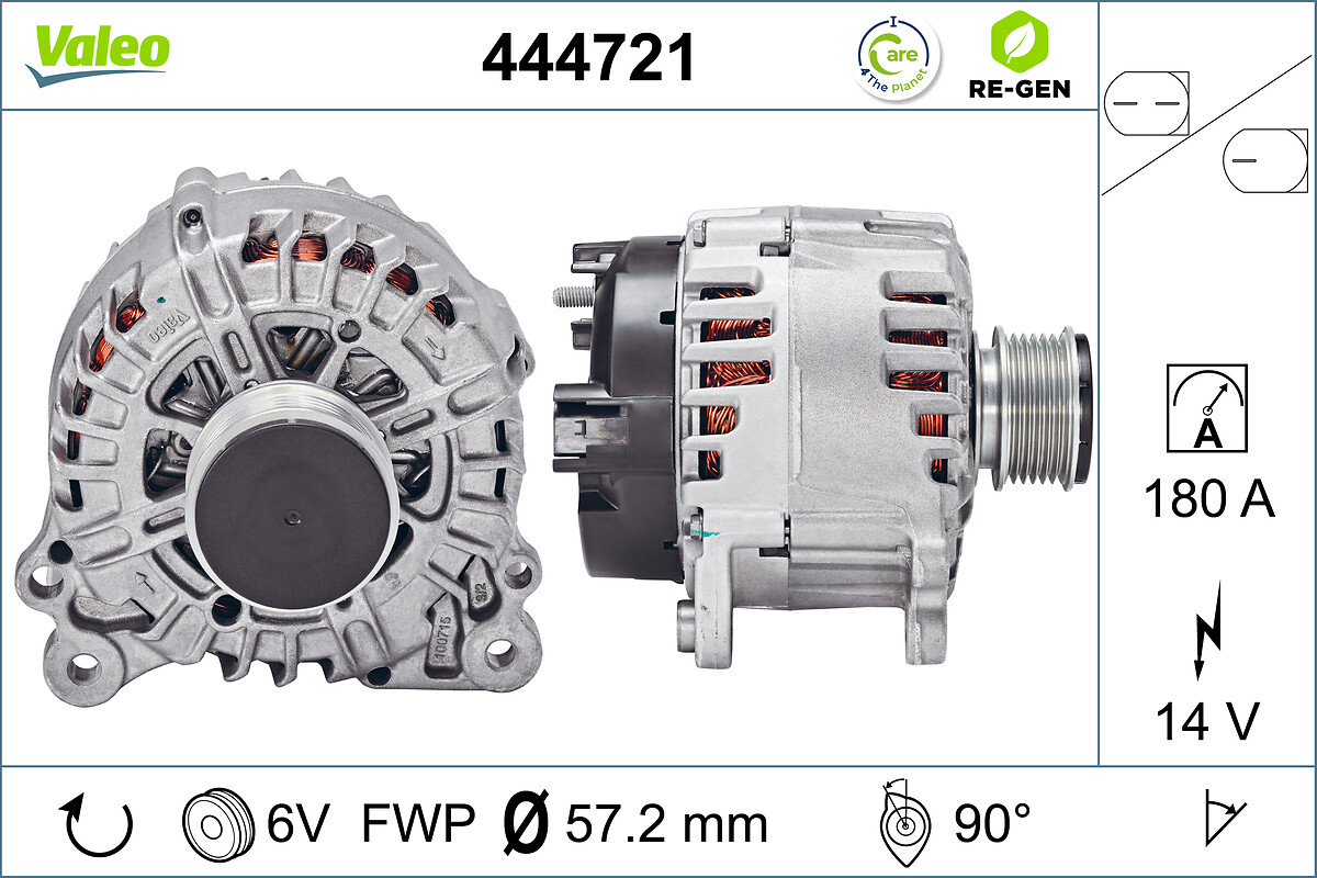Alternator VALEO 444721
