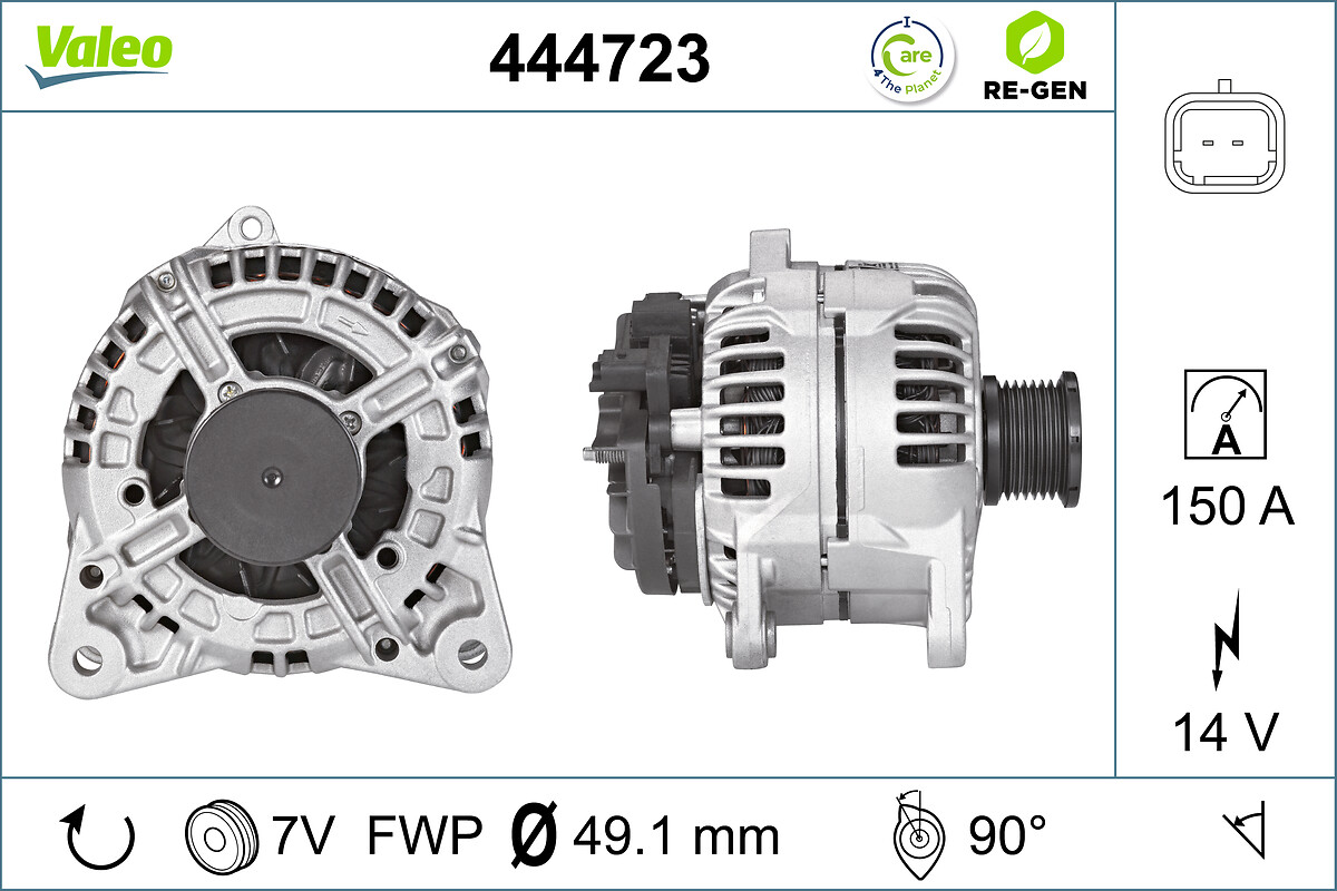 Alternator VALEO 444723