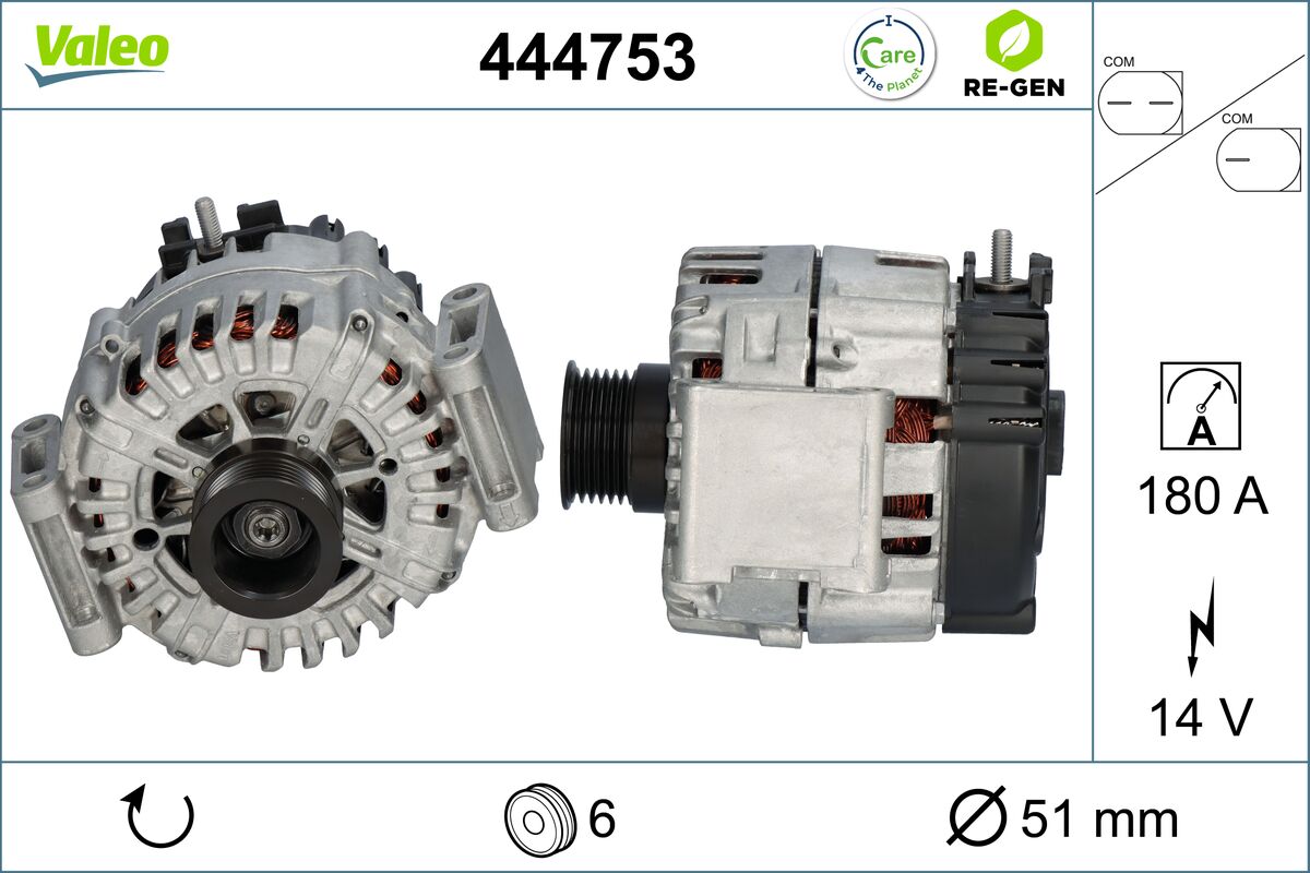 Alternator VALEO 444753