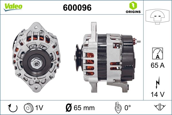 Alternator VALEO 600096