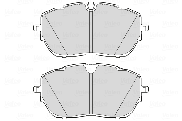 Placute frana VALEO 302205