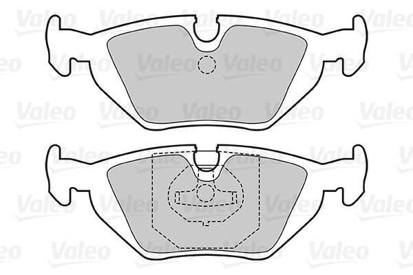 Placute frana VALEO 301386