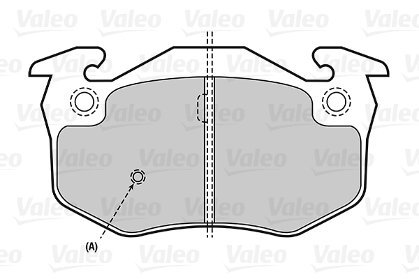 Placute frana VALEO 301080