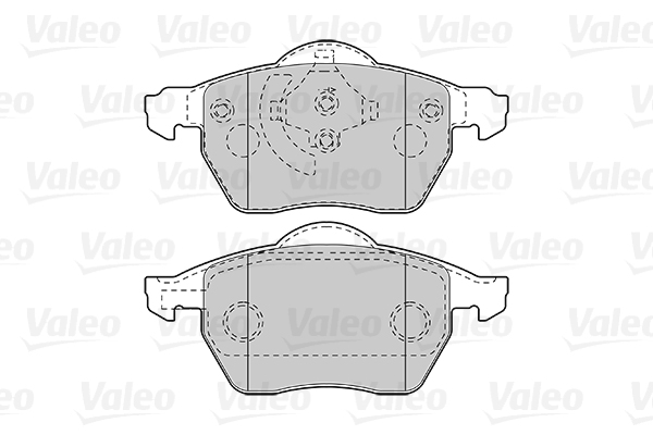 Placute frana VALEO 301008