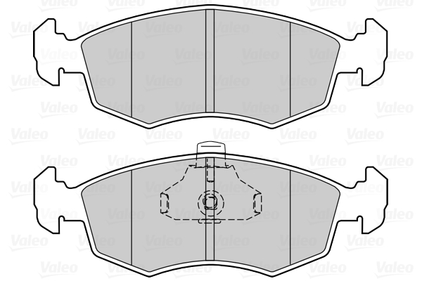 Placute frana VALEO 302023
