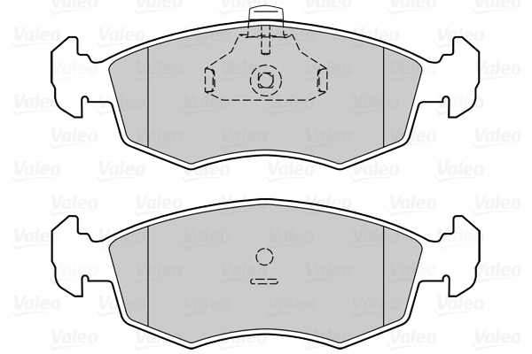 Placute frana VALEO 302329