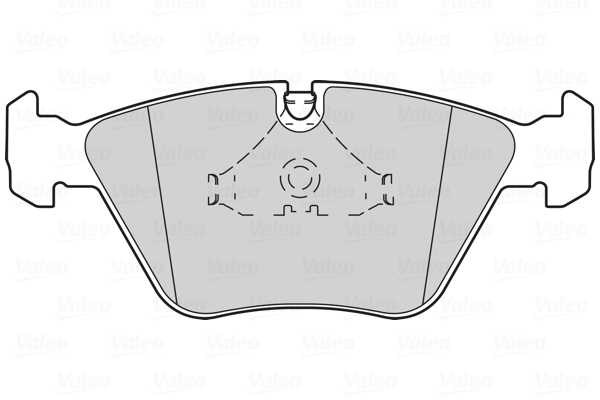 Placute frana VALEO 301409