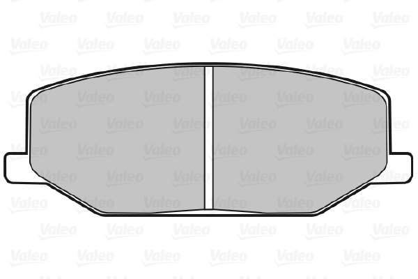 Placute frana VALEO 598021