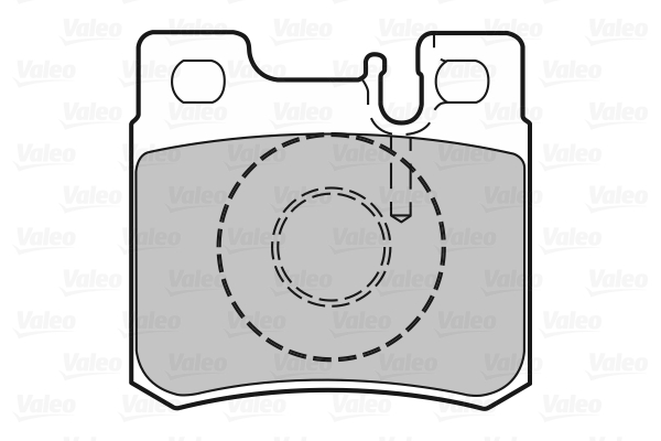 Placute frana VALEO 598272