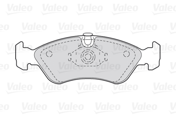 Placute frana VALEO 301184