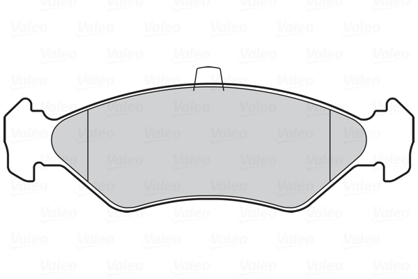 Placute frana VALEO 301171