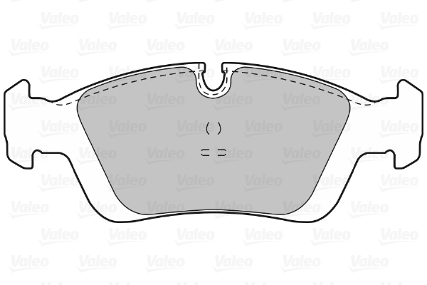 Placute frana VALEO 598018