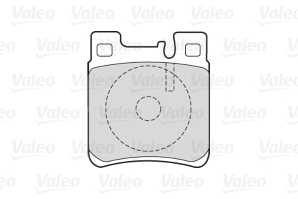 Placute frana VALEO 301617