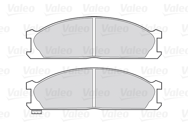 Placute frana VALEO 301618