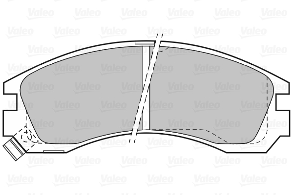 Placute frana VALEO 598517