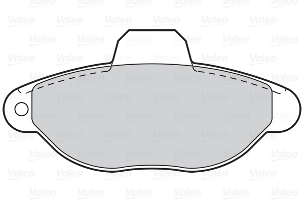 Placute frana VALEO 302110