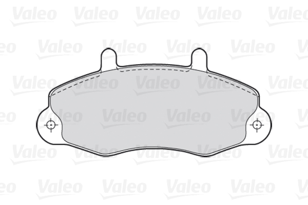 Placute frana VALEO 301036