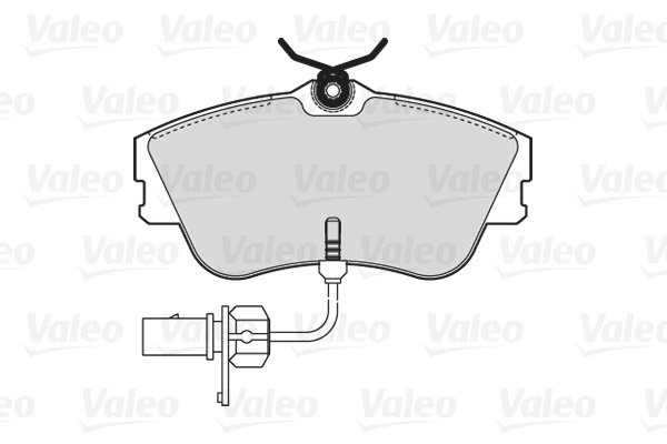 Placute frana VALEO 301622