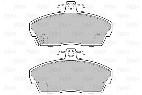 Placute frana VALEO 598022