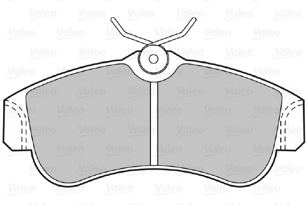 Placute frana VALEO 598054
