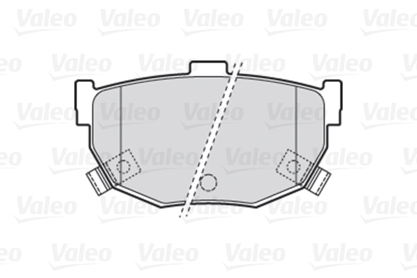 Placute frana VALEO 301817