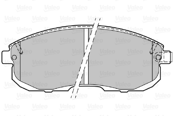 Placute frana VALEO 301011