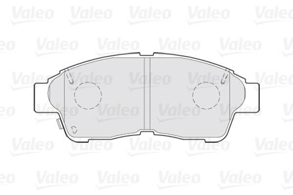 Placute frana VALEO 301551