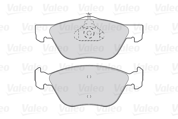 Placute frana VALEO 301023
