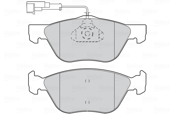 Placute frana VALEO 301065