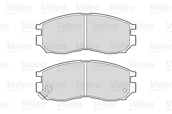 Placute frana VALEO 301625